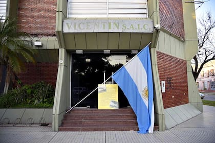 La sede de Vicentin, en Avellaneda, Santa Fe