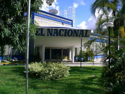 La sede del diario venezolano El Nacional