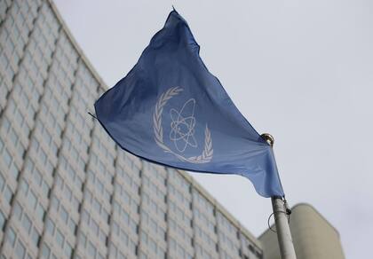 La sede del Organismo Internacional de Energía Atómica en Viena, Austria, el 6 de febrero de 2023. (AP Foto/Heinz-Peter Bader)
