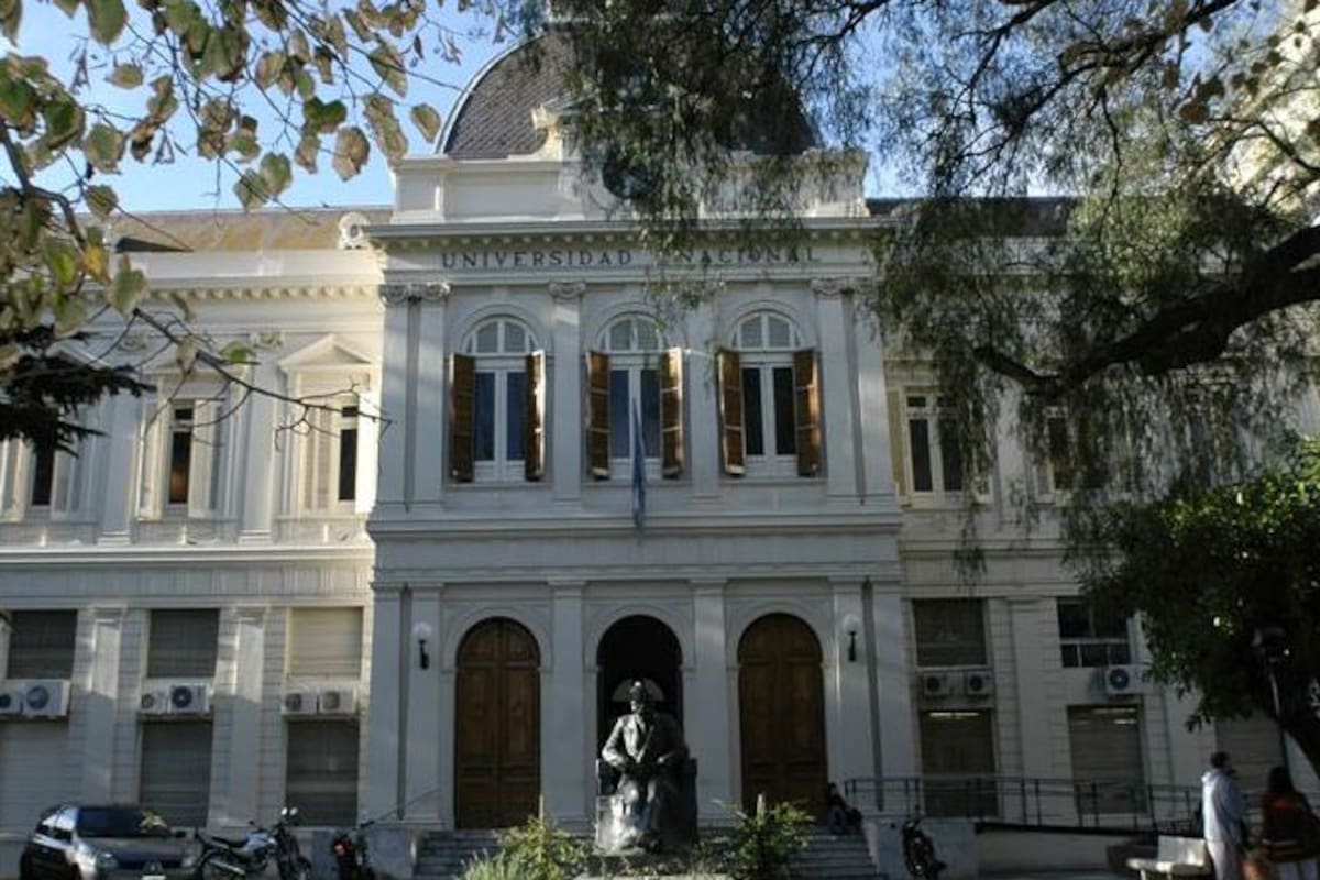 La sede del rectorado de la Universidad Nacional de La Plata