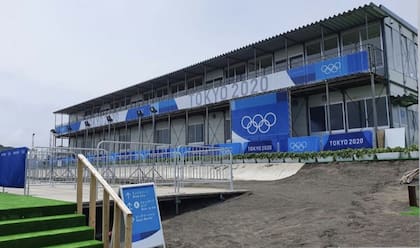 La sede del surf en Tokio