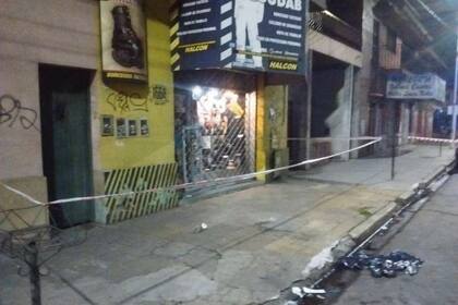 La sede policial afectada por la explosión en Caseros