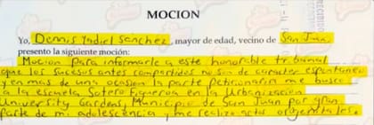 La segunda parte de la nueva moción de Dennis Sánchez contra Ricky Martin