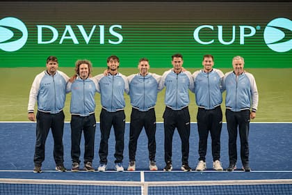 La selección argentina afrontará la serie ante Corea del Sur con todos debutantes en la Copa Davis