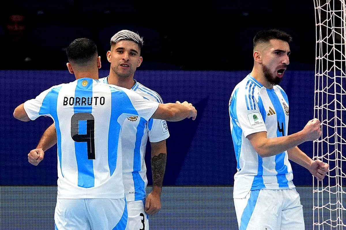 La selección argentina de futsal llegó a su tercera final consecutiva en un Mundial; busca dar la sorpresa ante Brasil