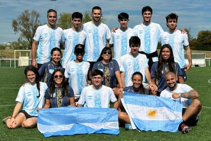 La selección argentina de raunet lista para su debut en el Mundial en Francia