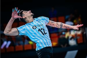 La selección argentina de vóleibol, con Bruno Lima entre sus filas, irrumpe en la escena del primer día oficial vs. Estados Unidos