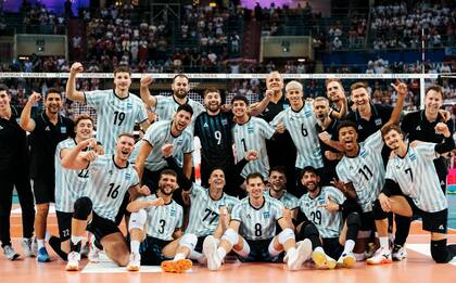 La selección argentina de vóleibol es favorita a avanzar a octavos de final del Mundial 2025