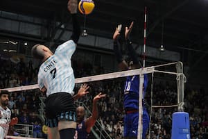 La selección argentina de voleibol le ganó dos amistosos a Cuba en la previa en la Nations League 2024