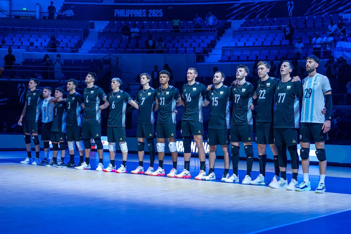La selección argentina de vóleibol masculino venció a Finlandia en la fecha 1 del Mundial 2025; le queda jugar ante Corea del Sur y Francia