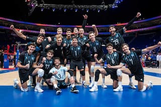 En qué canal pasan Argentina vs. Países Bajos por la Nations League de vóley hoy