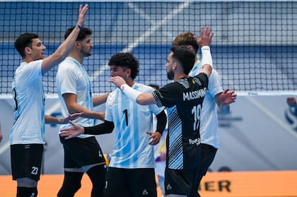 La selección argentina disputa su primer weekend en la VNL en Brasil