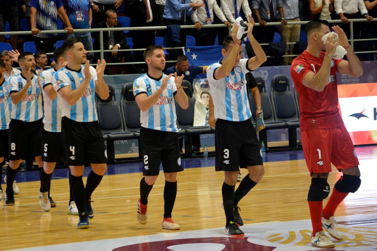 La selección argentina, en su estreno mundialista