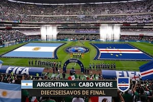 A qué hora de EE.UU. juega Argentina vs. Cabo Verde, hoy: transmisión del partido de 16avos del Mundial 2026