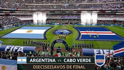 La selección argentina enfrenta a Cabo Verde en Miami, desde las 18 ET, en busca de un lugar en los octavos de final del Mundial 2026