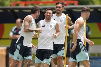 La selección argentina entrena en Kannesaw Estate University de Atlanta