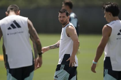 La selección argentina entrena en Miami para enfrentarse a Cabo Verde