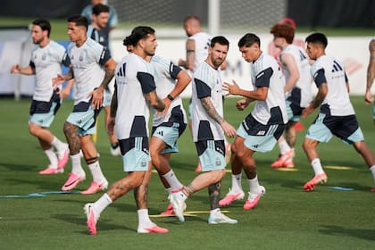 La selección argentina entrena en The Compass Minerals National Performance Center en Kansas City - Lionel Messi