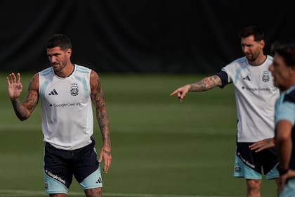 La selección argentina entrena en The Compass Minerals National Performance Center en Kansas City - Rodrigo De Paul
