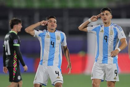 La selección argentina ganó los dos partidos que jugó en el Mundial Sub 20 y lidera el grupo D