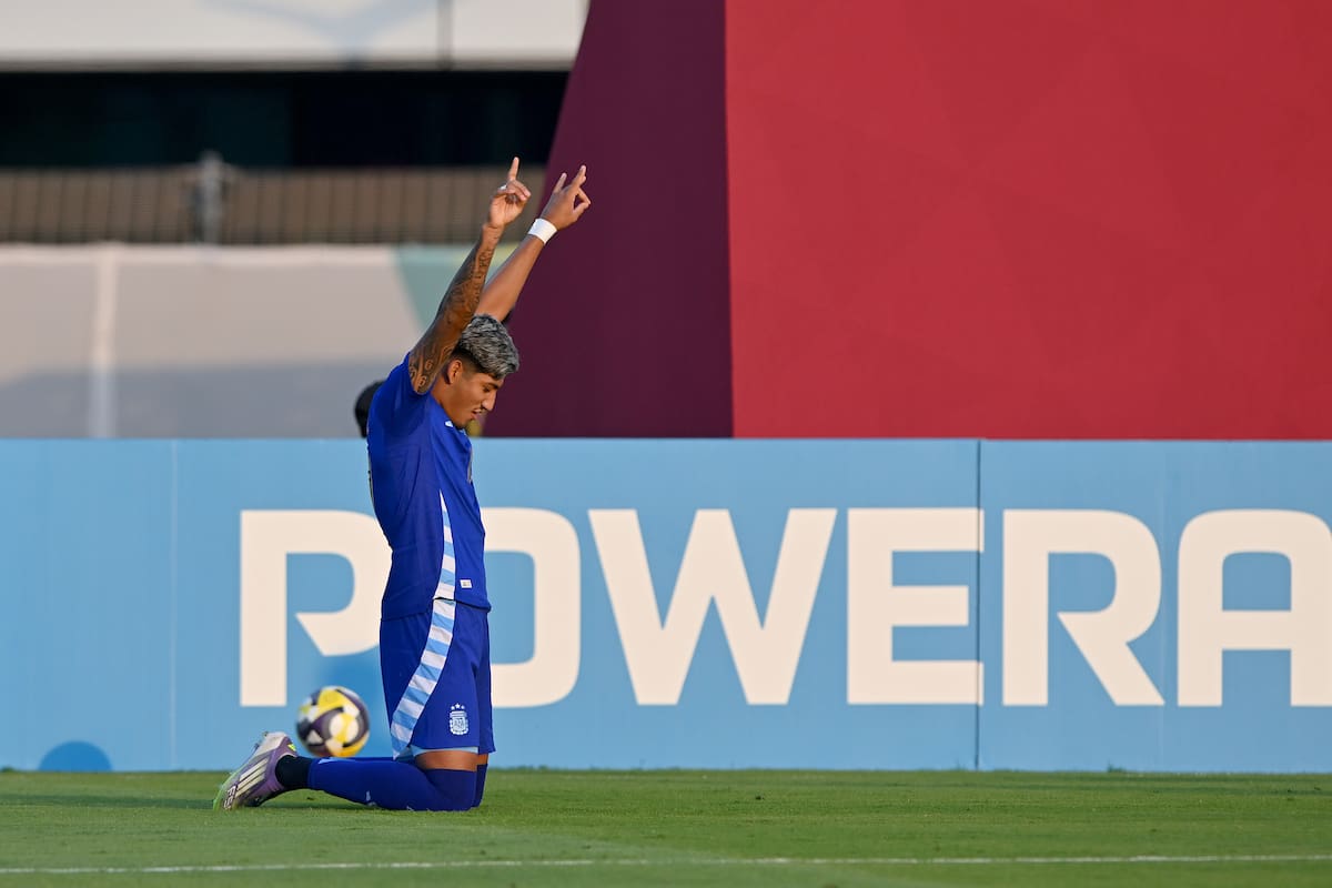 La selección argentina ganó los tres partidos que disputó hasta el momento en el Mundial Sub 17