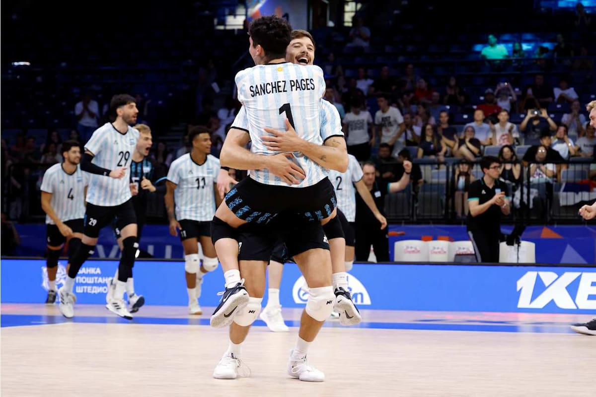 La selección argentina ganó tres partidos en Belgrado y se metió en zona de clasificación a cuartos de final de la VNL
