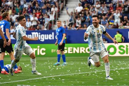 La selección argentina levantó una expectativa inusitada; prácticamente un país a sus pies