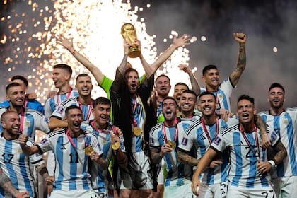 La selección argentina llegó a tres títulos mundiales, uno menos que Alemania e Italia