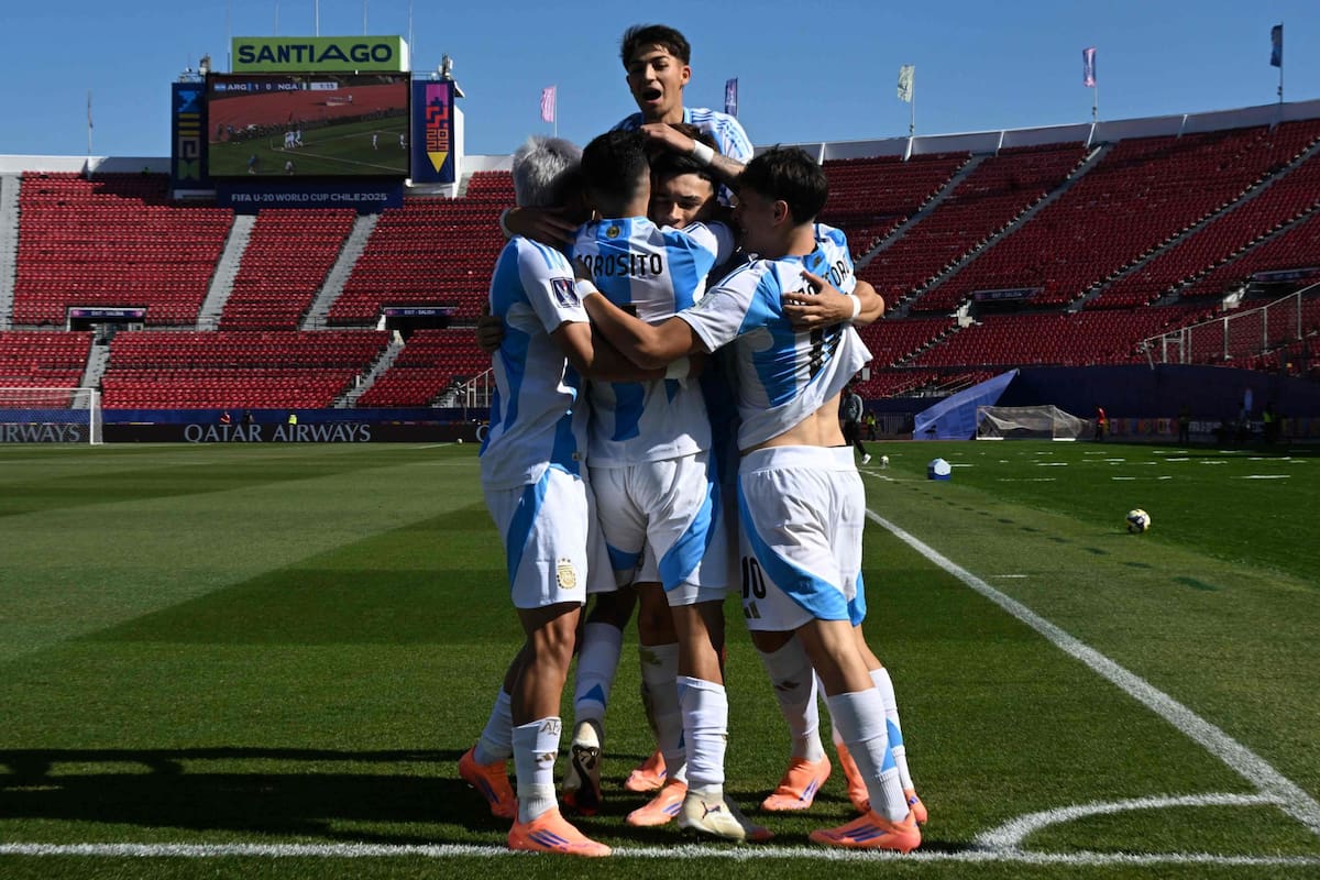 La selección argentina lleva cuatro triunfos en el Mundial Sub 20