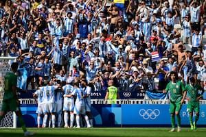 La selección argentina logró su primera victoria en los Juegos Olímpicos París 2024: fue ante Irak por 3 a 1 en Lyon