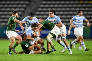 La selección argentina necesitaba derrotar a Sudáfrica para tener posibilidades de clasificar a las semifinales: no pudo