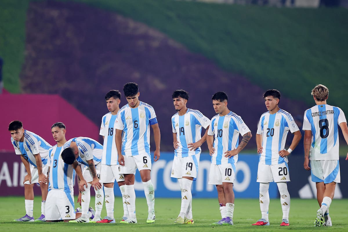 La selección argentina se despidió del Mundial Sub 17 en 16avos de final, mucho antes de lo esperado