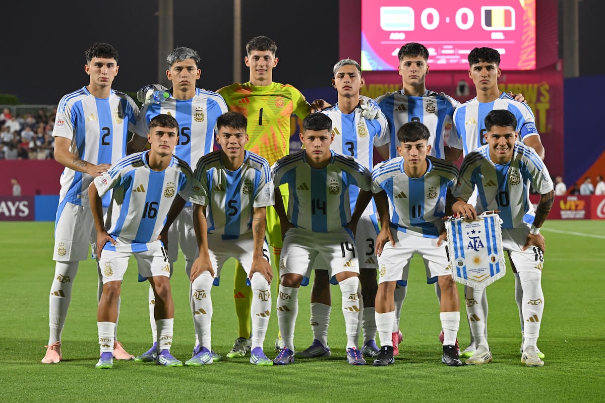 La selección argentina Sub 17 busca clasificarse a 16avos de final una fecha antes