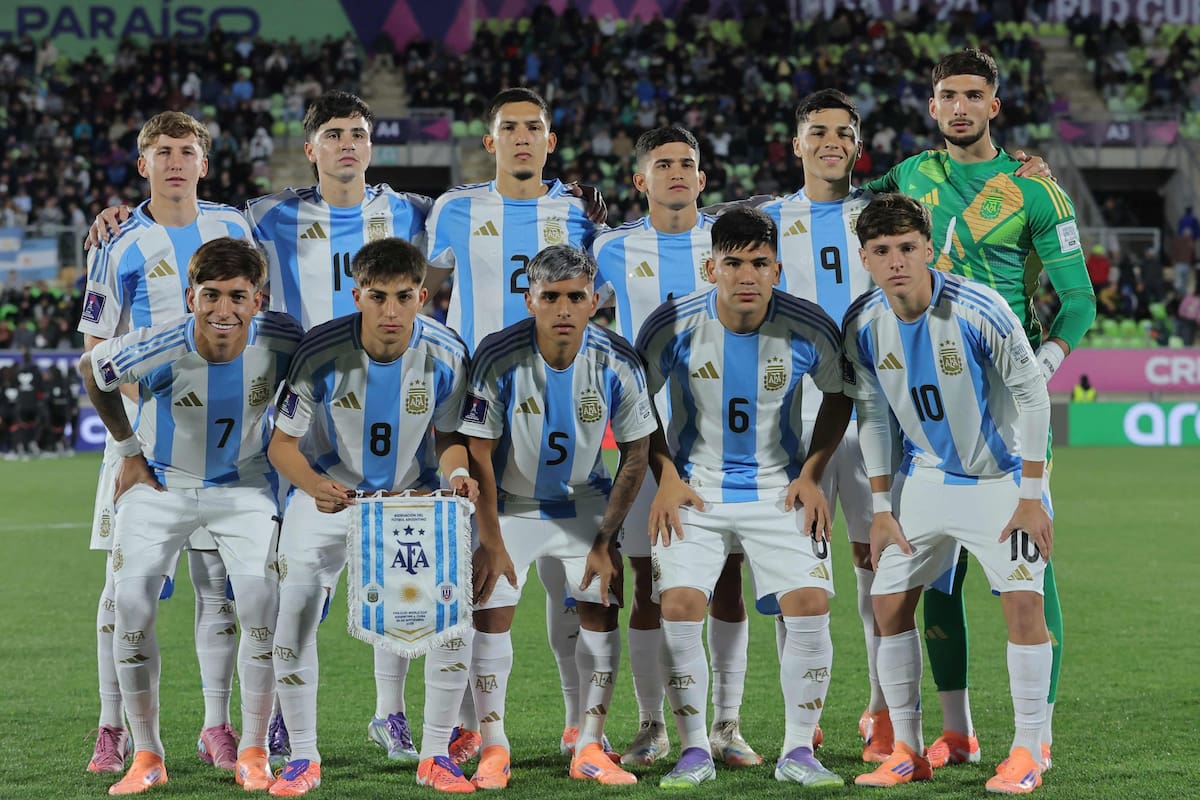 La selección argentina Sub 20 debutó en el Mundial de Chile con una victoria sobre Cuba