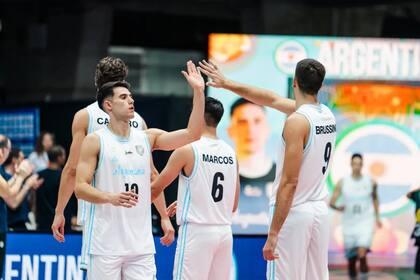 La selección argentina tiene un récord de una victoria y una derrota en la AmeriCup 2025