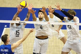 Argentina en la VNL 2026: días, horarios, TV y cómo ver online