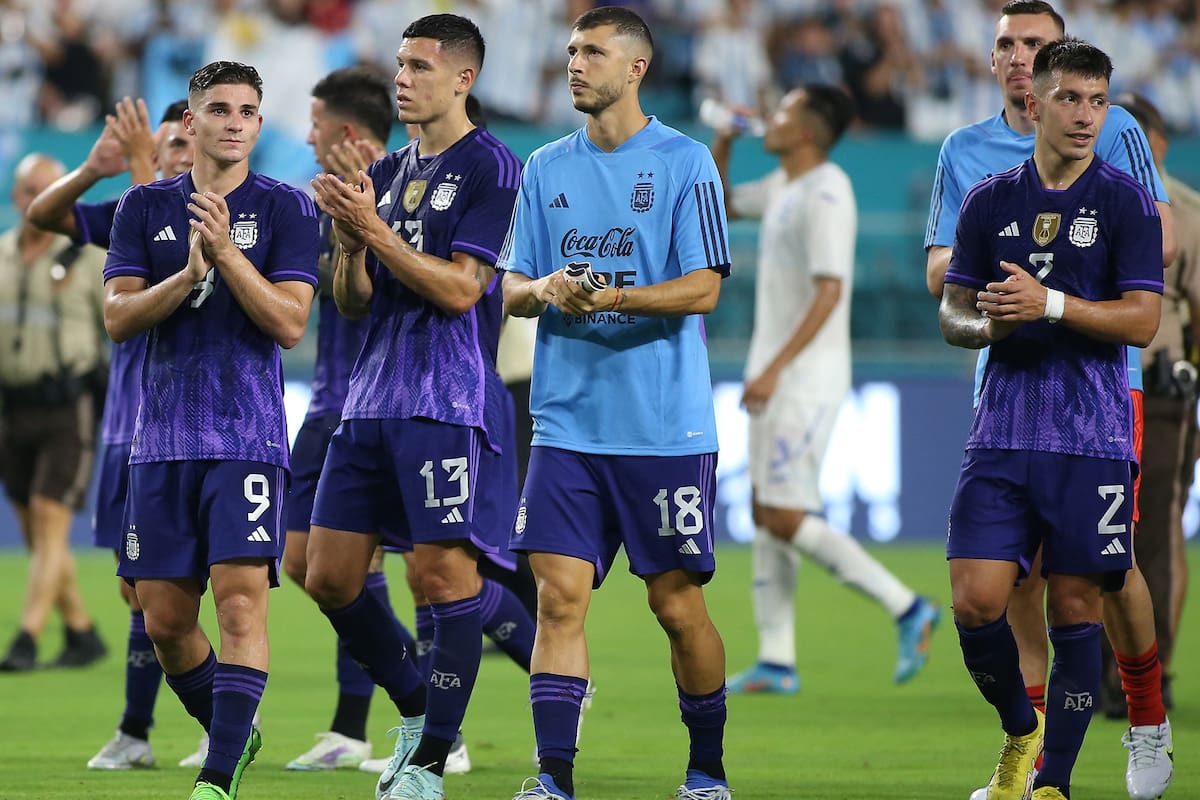 La selección argentina venció por 3-0 a Honduras en un amistoso