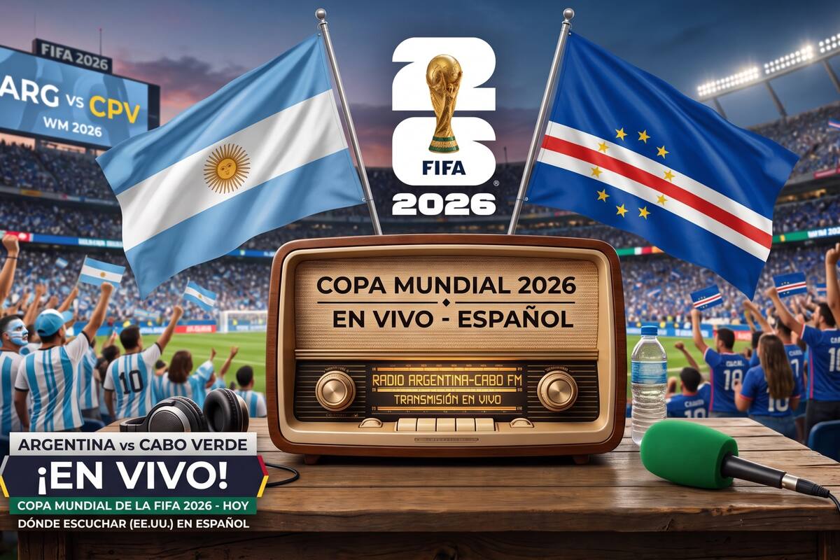 La selección argentina, vigente campeona del mundo, se enfrenta a la revelación del torneo, Cabo Verde, en el Hard Rock Stadium de Miami este viernes 3 de julio