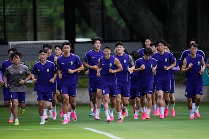 La selección de Corea del Sur entrenó en Guadalajara para enfrentar a México este jueves 18 de junio