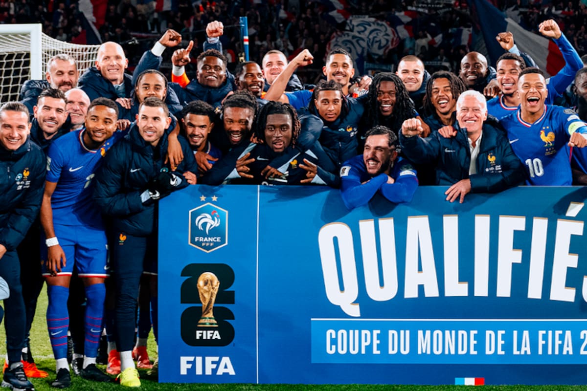 La selección de Francia, una de las candidatas a quedarse con la Copa del Mundo en Estados Unidos, México y Canadá del año próximo