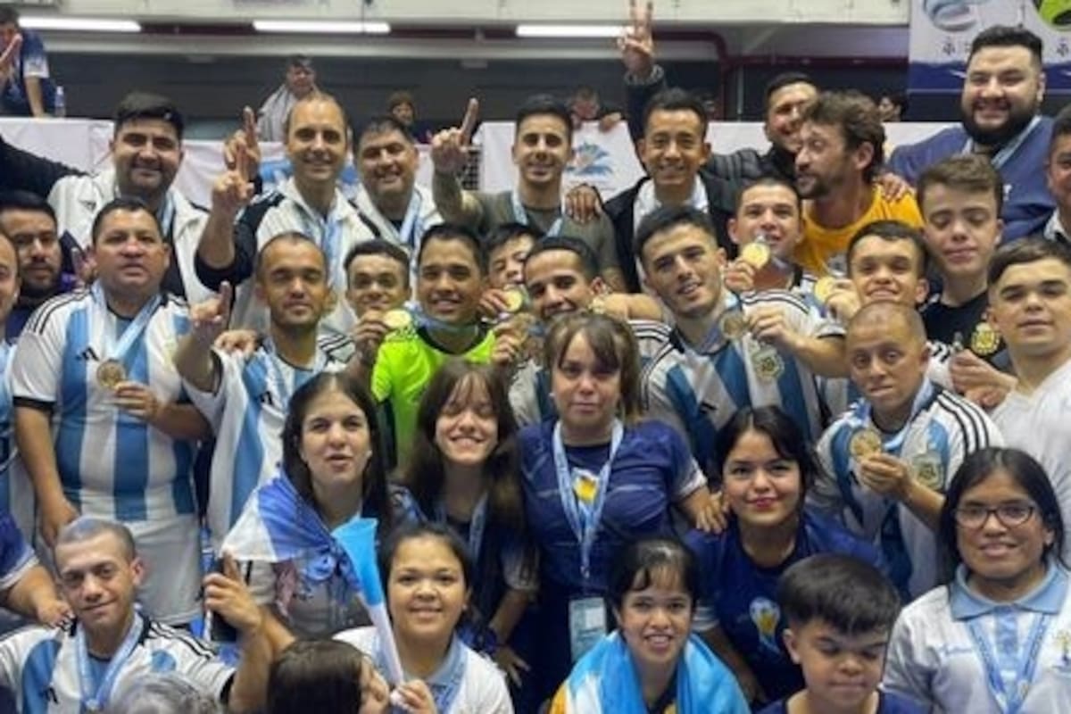 La selección de fútbol de Argentina de talla baja