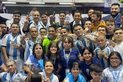 La selección de fútbol de Argentina de talla baja