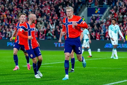La selección de Noruega de Erling Haaland juega ante Gales