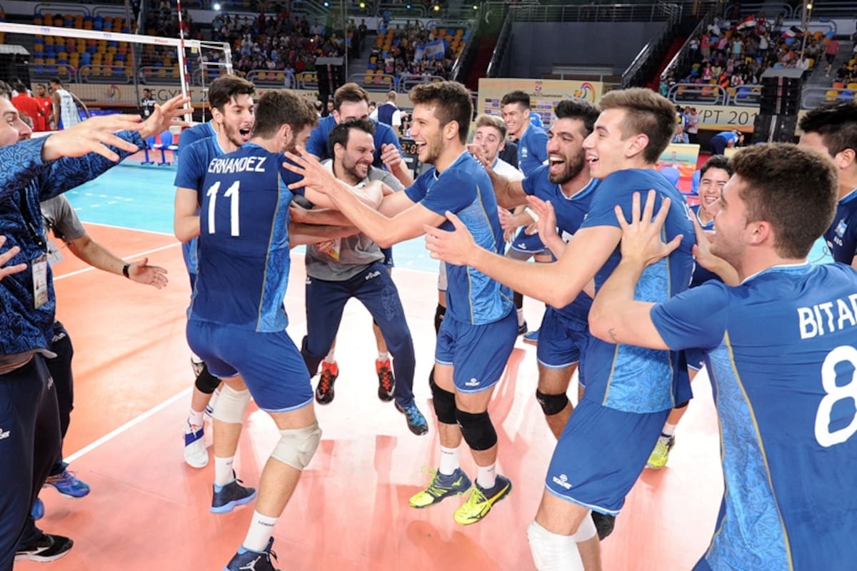 La Selección masculina Sub-23 de vóley hizo historia este miércoles