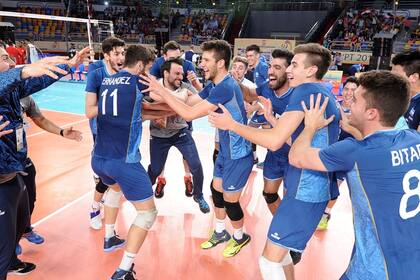La Selección masculina Sub-23 de vóley hizo historia este miércoles