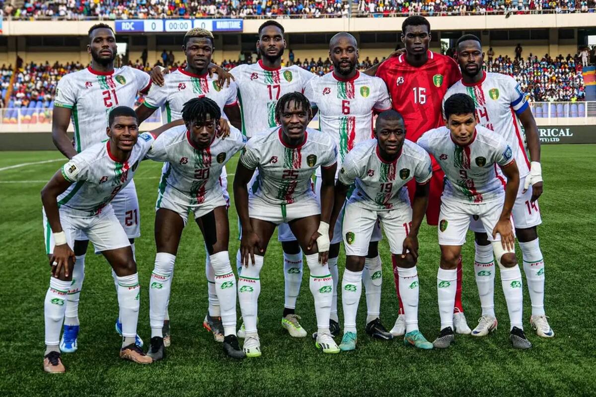 La selección Mauritania de fútbol