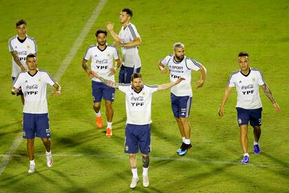 La selección se entrena en el estadio del Sporte Clube Vitoria en Salvador