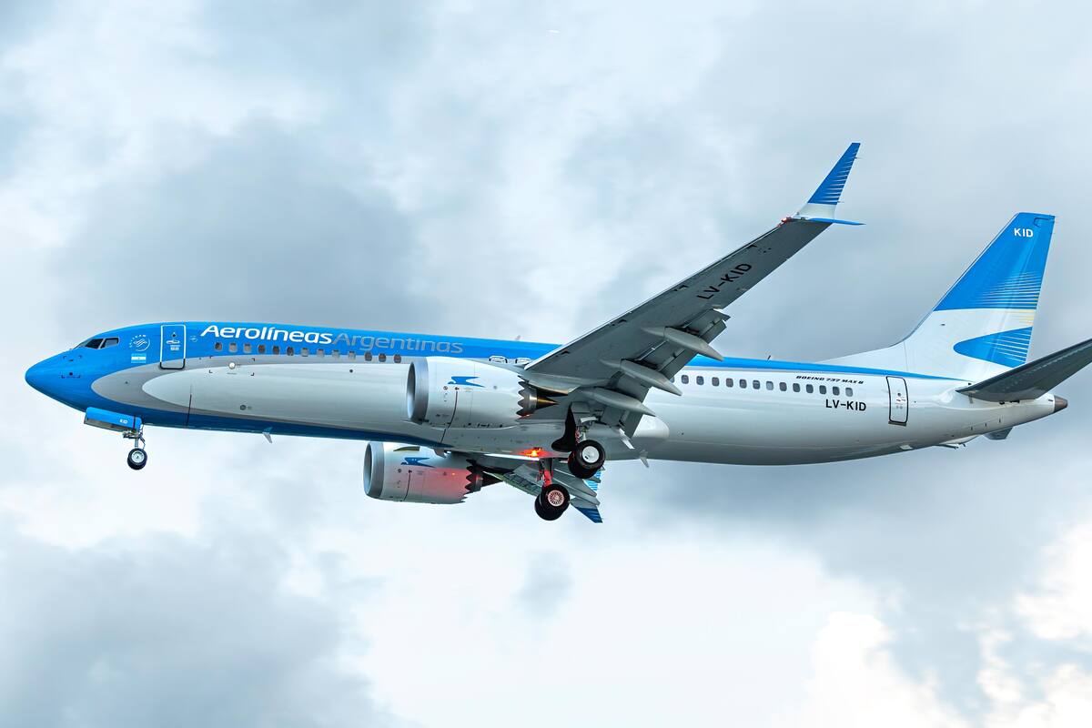 La semana pasada, Aerolíneas Argentinas incorporó un nuevo B737-MAX cero kilómetro, el tercero en lo que va del año