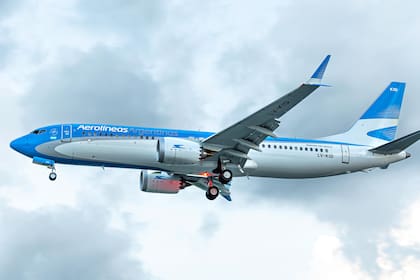 La semana pasada, Aerolíneas Argentinas incorporó un nuevo B737-MAX cero kilómetro, el tercero en lo que va del año