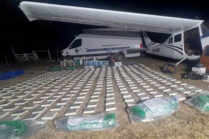 La semana pasada fueron decomisados 442 kilos de cocaína en la localidad santafesina de Vera